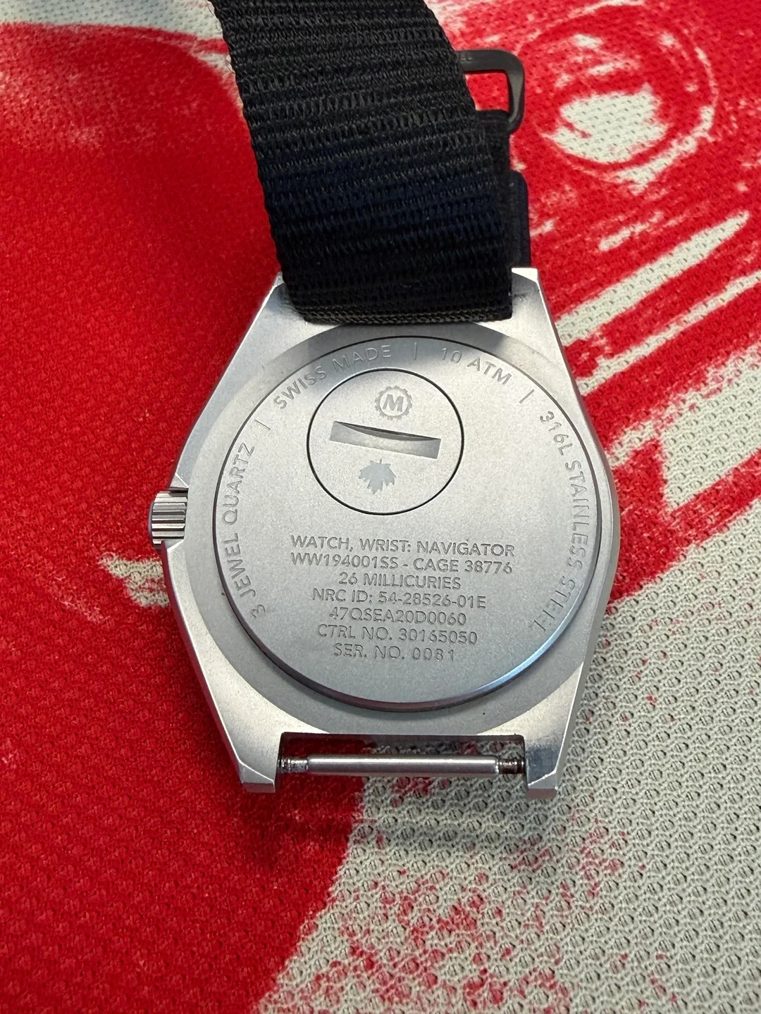 Marathon Navigator 41mm SSNAV-D Quartz Pilot’s Watch