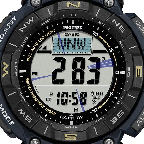 CASIO PRO TREK PRG-340SC-2JF Black Climber Line Men’s Watch New in Box