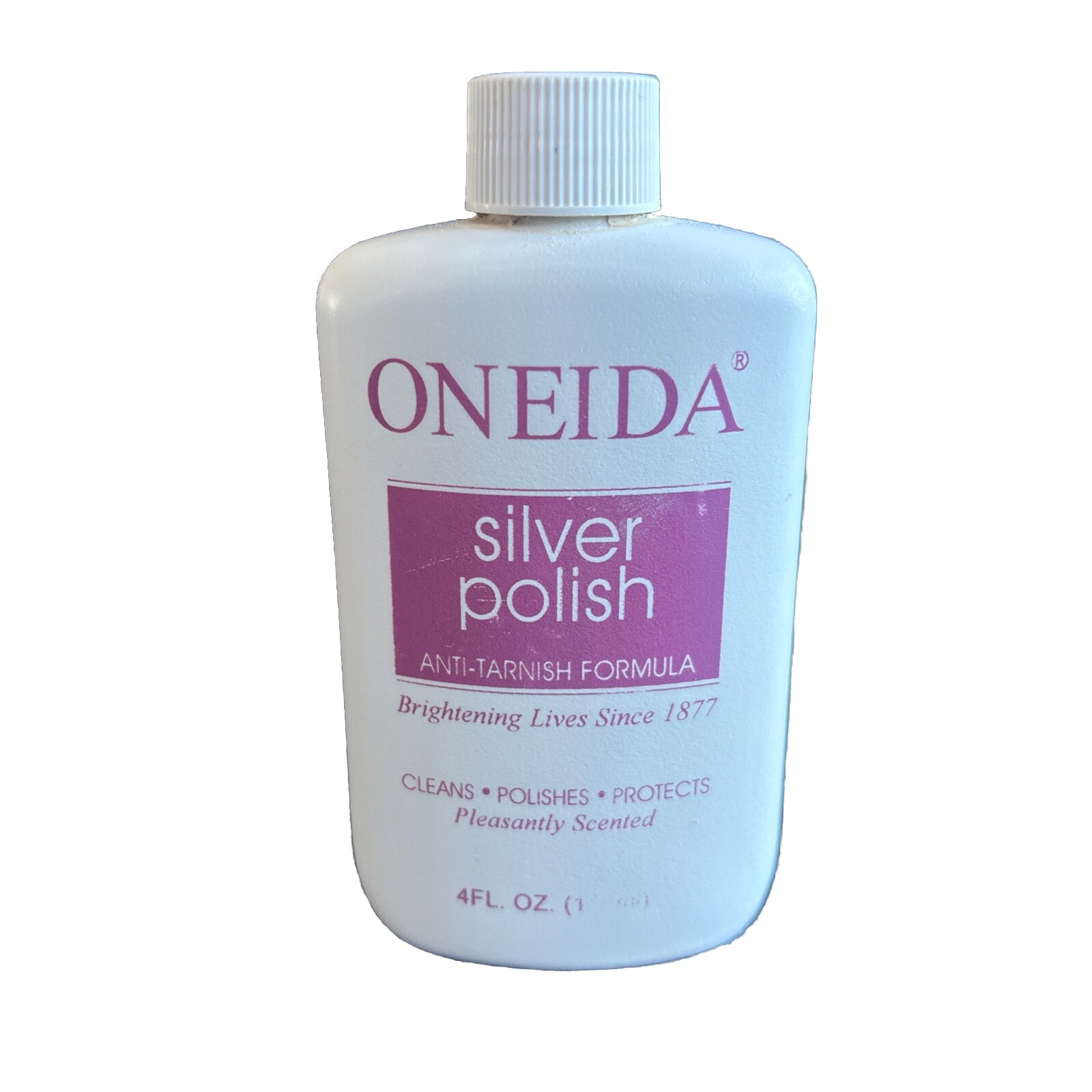 Vintage Oneida Silver Polish Anti-Tarnish Cleaner 4 Fl Oz 40% Full