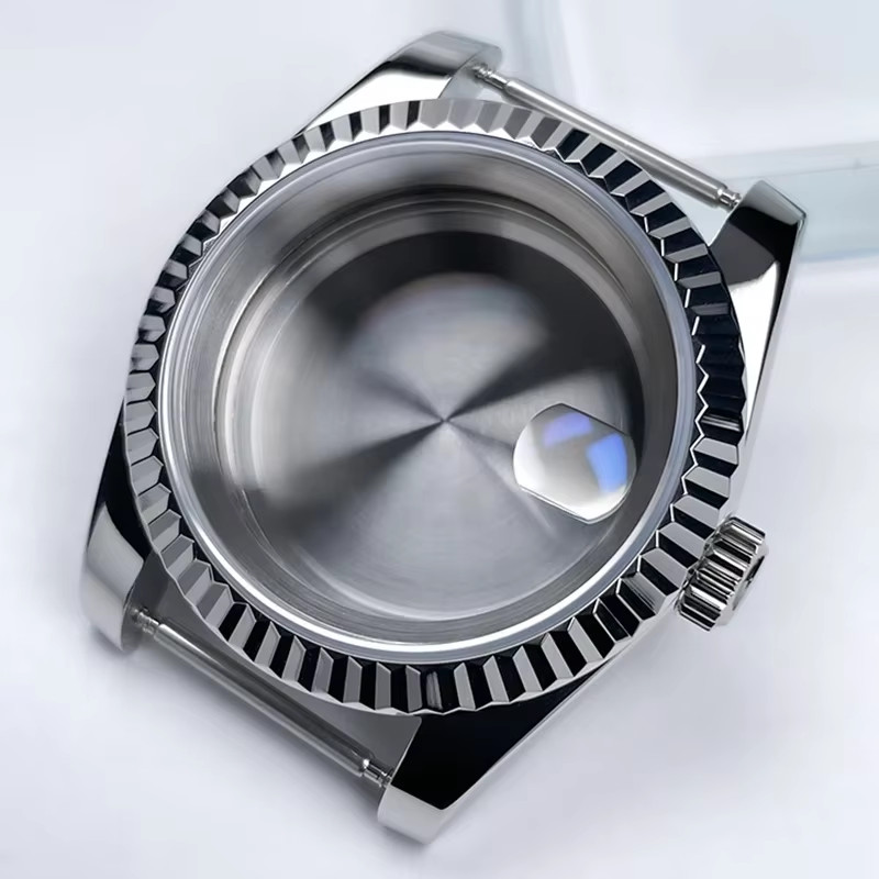 36Mm/39Mm NH35 Case Fluted DJ Bezel Sapphire Glass 316L Soild Stainless Steel Se