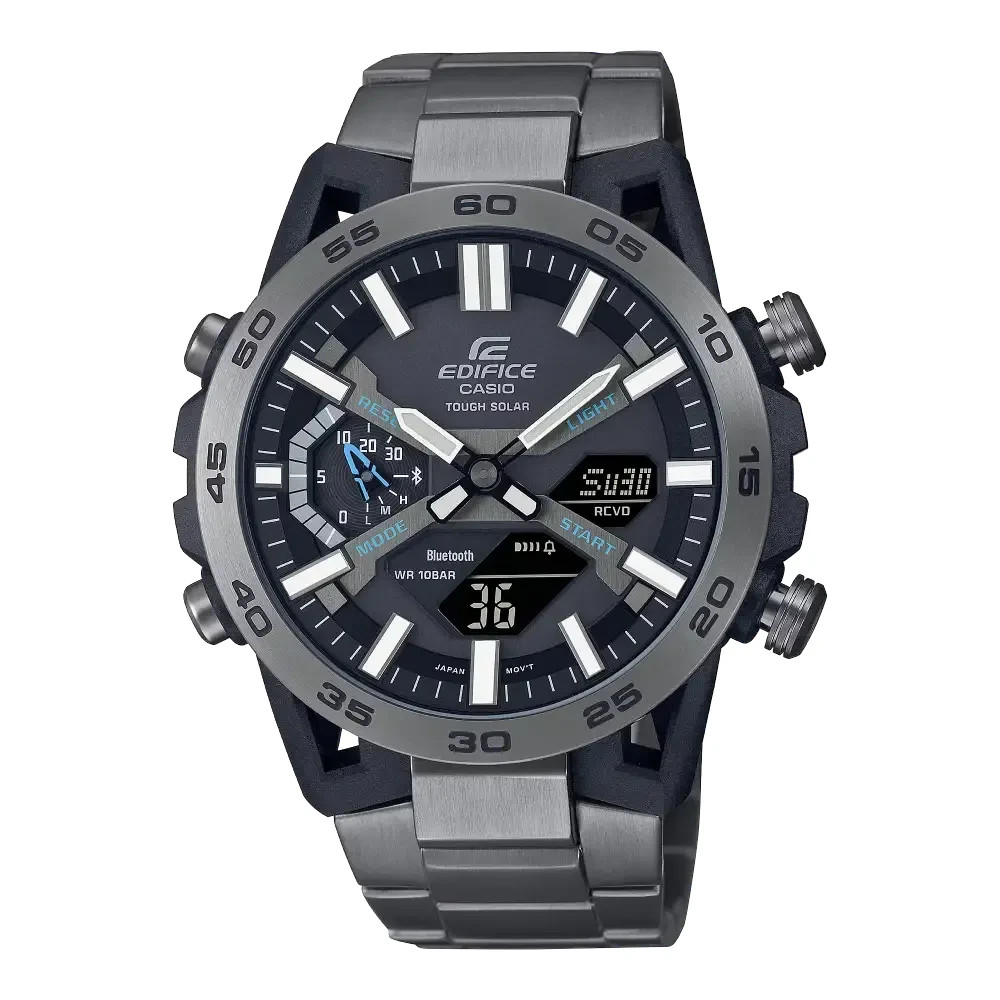Casio Edifice Smartphone Link ECB-2000DC-1ADF Black Dial  51mm  New Men’s Watch