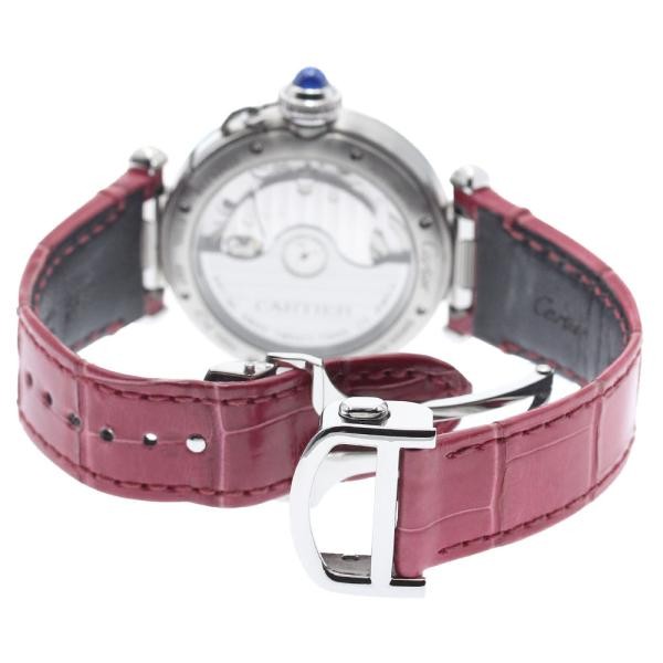 Cartier Pasha de Cartier WSPA0012 35mm SS Silver Dial Automatic Watch #C5031