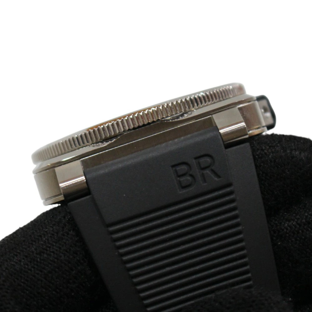 BELL & ROSS Diver White Steel BR03-92 White Men’s Used Watch #92030