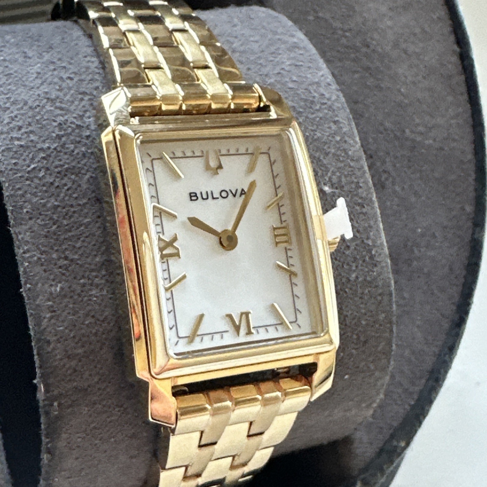 Bulova Women’s Classic Sutton Quartz Gold Stainless Steel Watch 21 MM 97L177