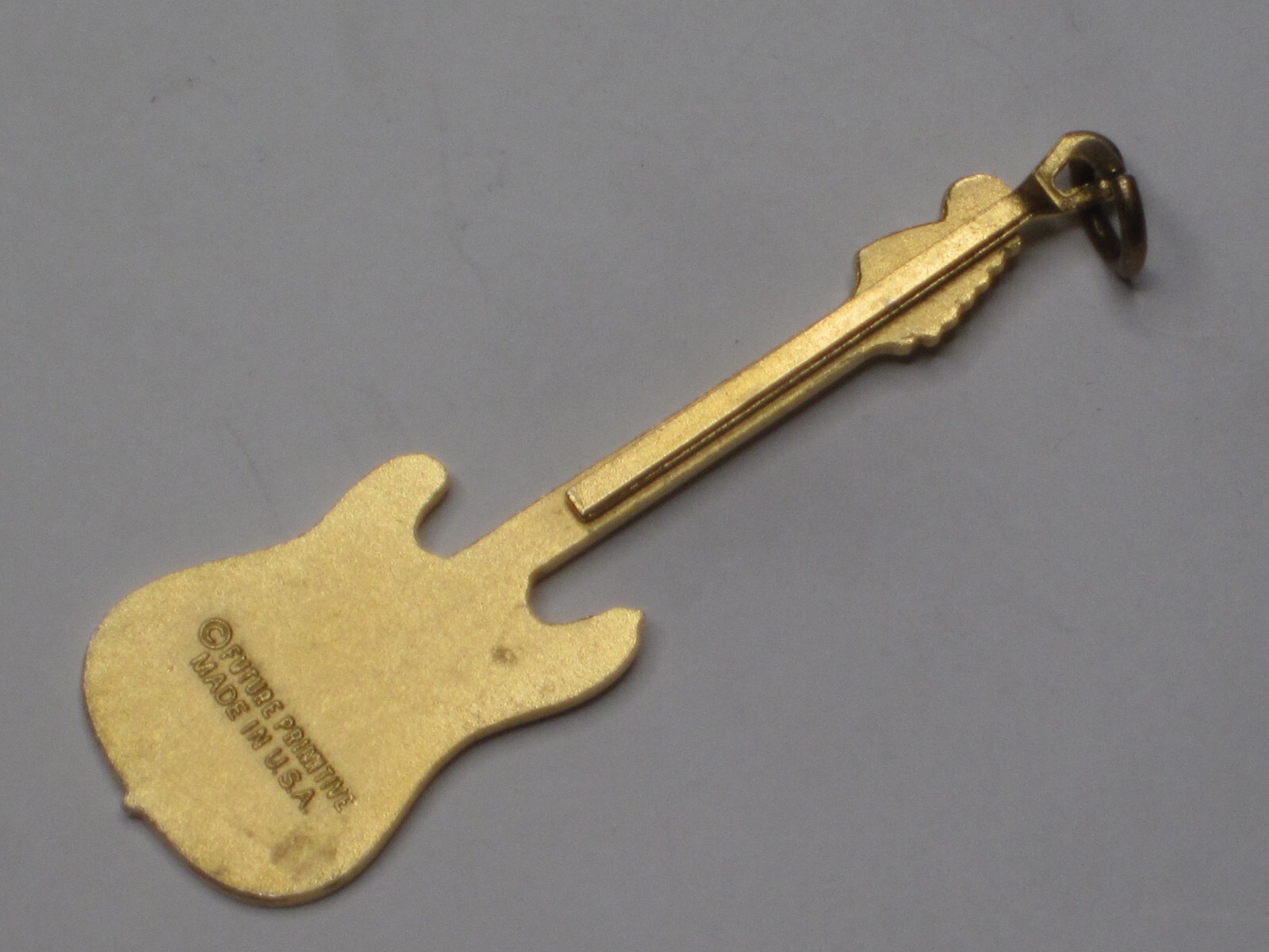 Future Primitive U.S.A. electric guitar musician music pendant charm art