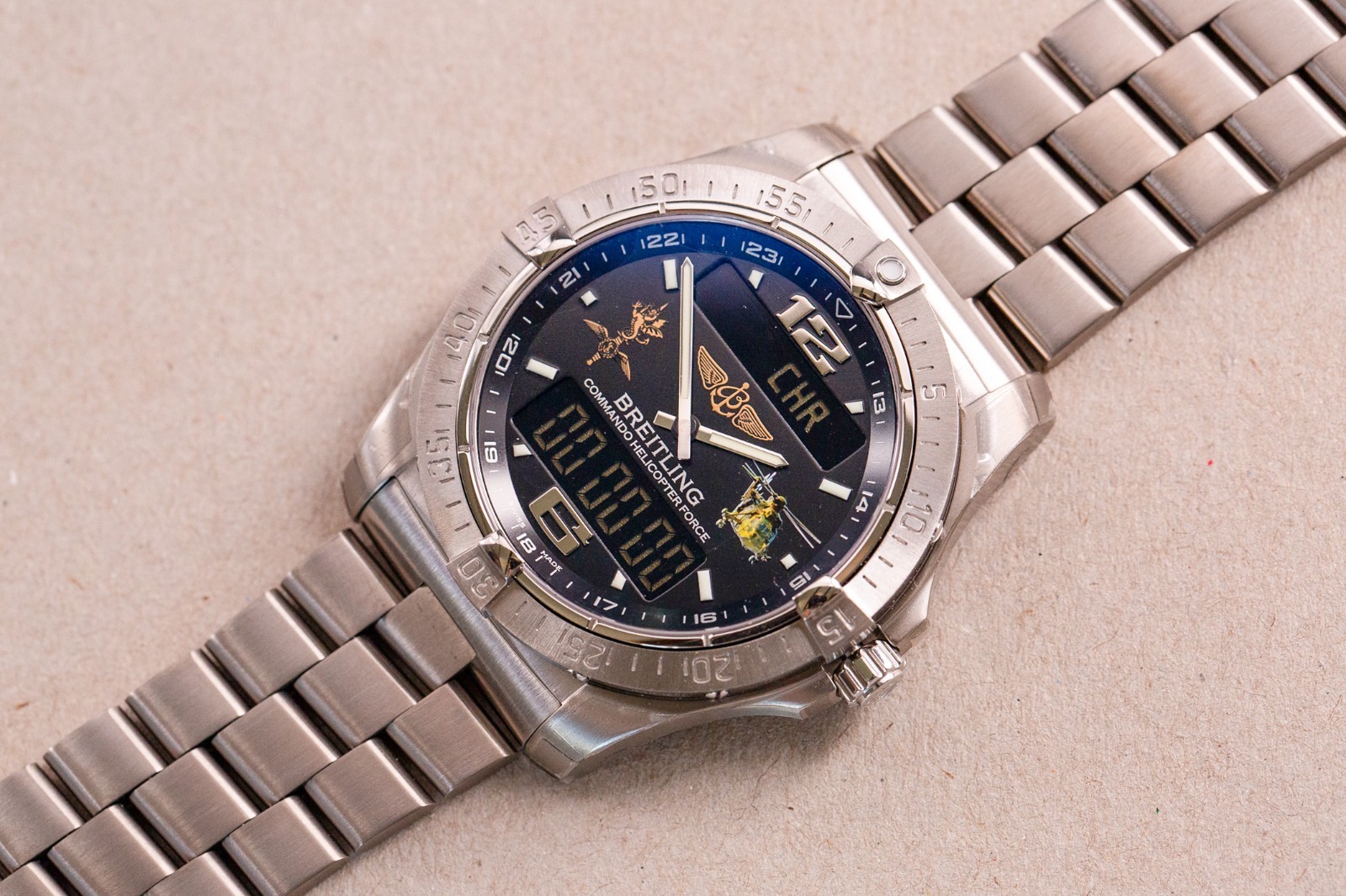 BREITLING Aerospace COMMANDO HELICOPTER FORCE Sea King Military Limited Edition