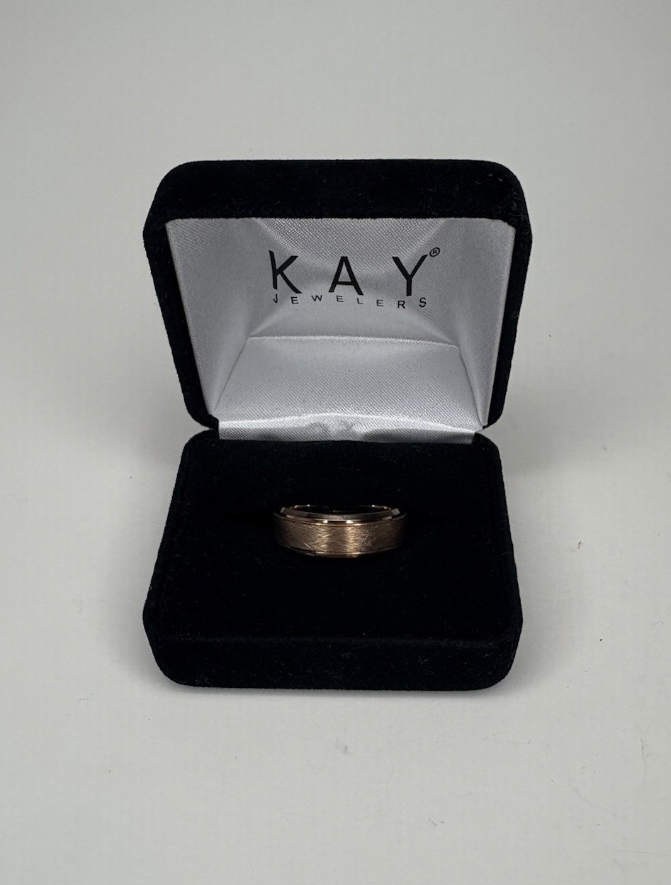 Men’s Triton TC850 Wedding Band 8mm / Kay Jewelers – Size 10