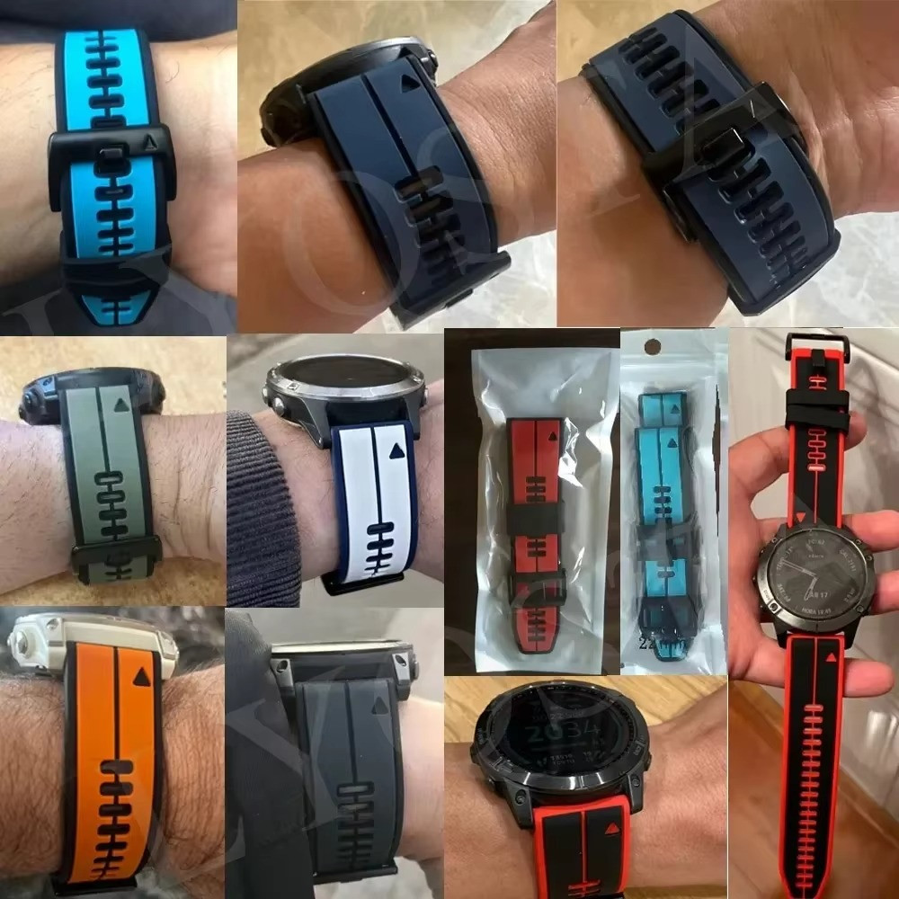QuickFit 26mm 22mm For Garmin Fenix 8 7X 7 Pro 6 6X Pro 5X 5 Plus Garmin Watch