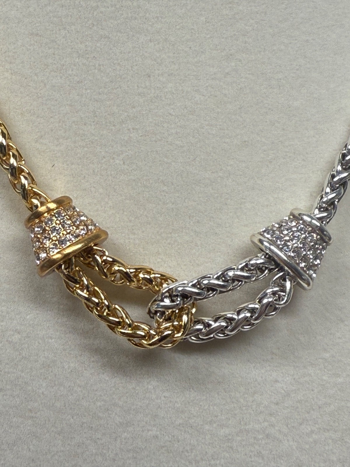 Brighton Meridian Ventus Two Tone Short Necklace 18″