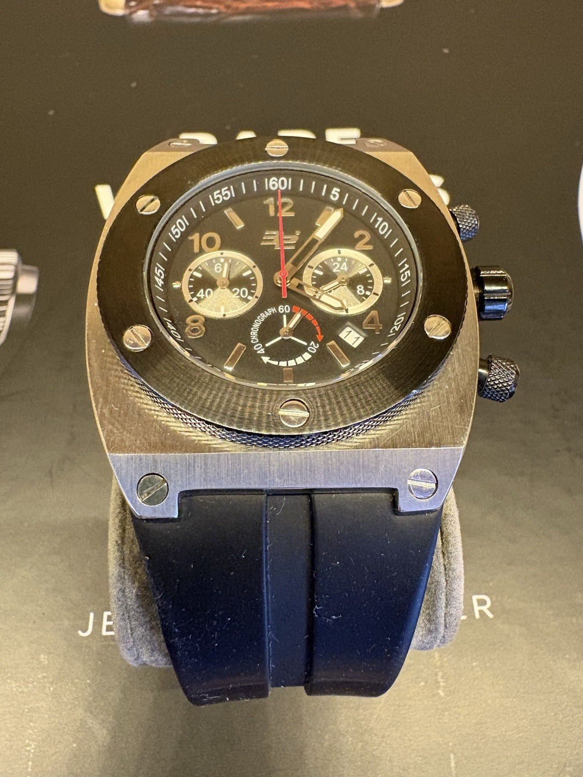 32 Degrees Men’s Chronograph Stainless Steel Watch