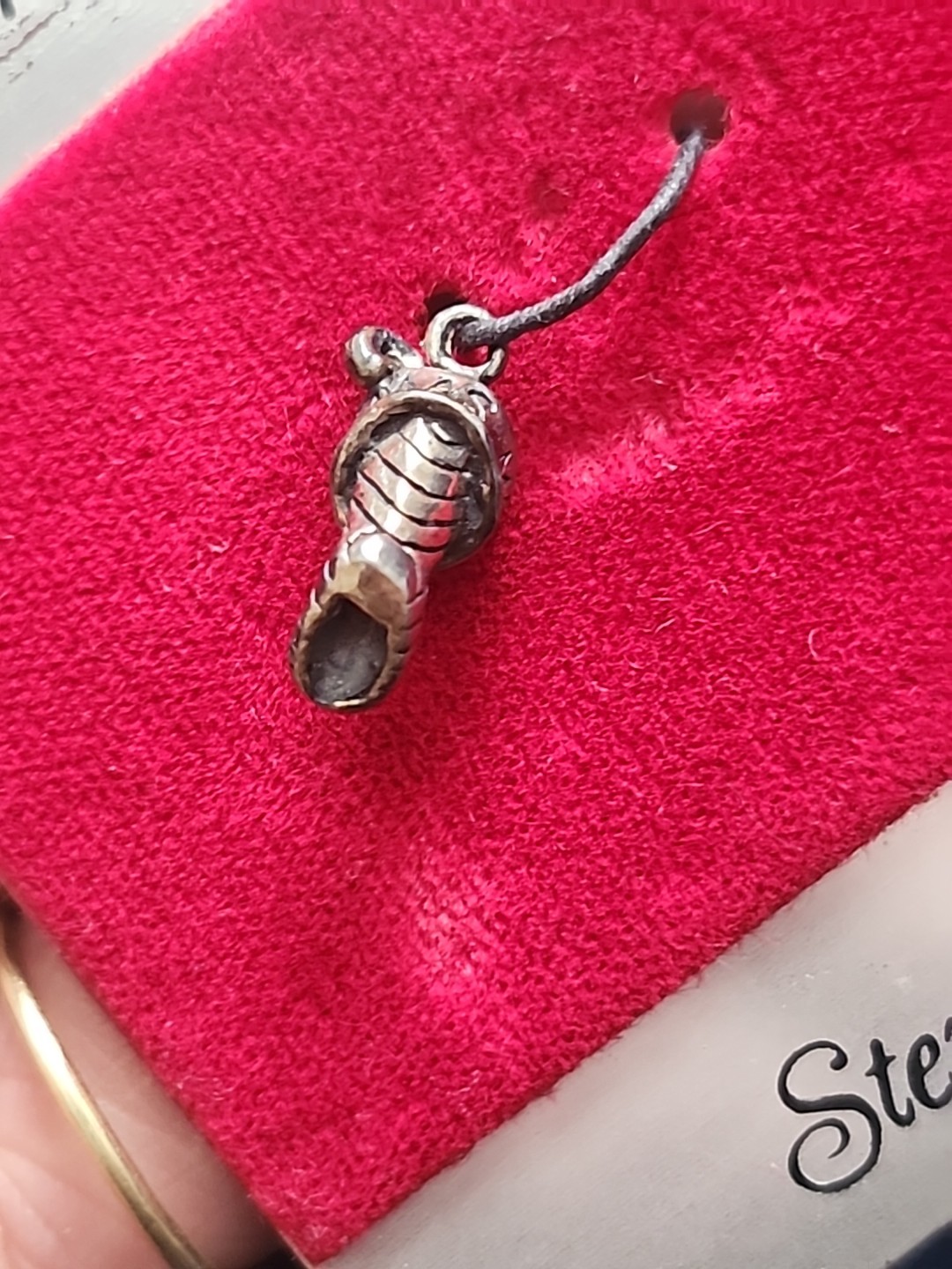 NEW Sterling Silver Holidays Charm CHRISTMAS COLLECTIBLES Stocking