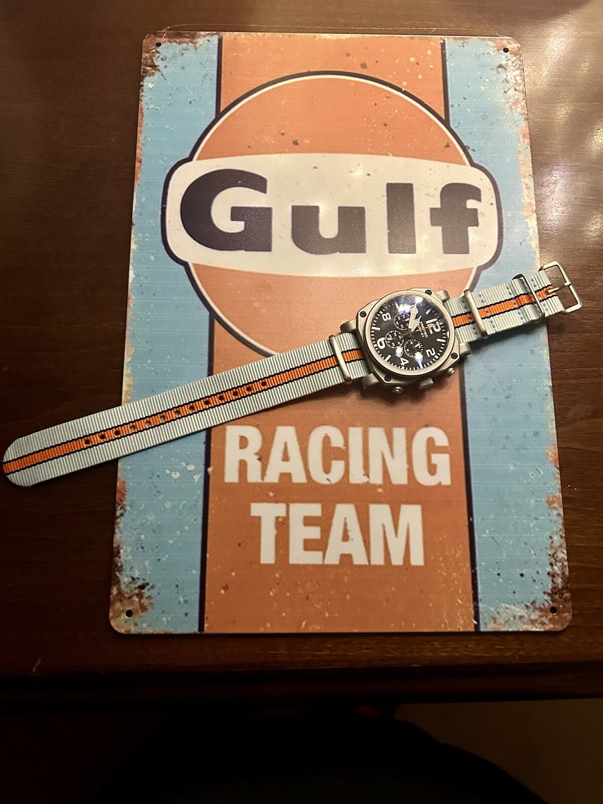 Trintec G Racing Porsche Inspired NAV-01 Chronograph / Stainless / Quartz watch