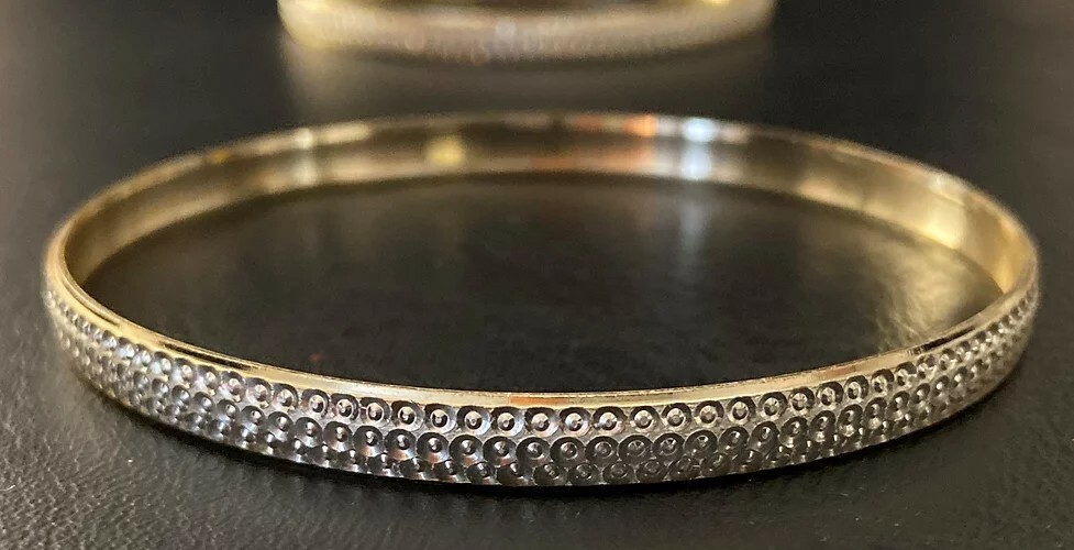 Sunshine Collection – Gold Plated Bangle