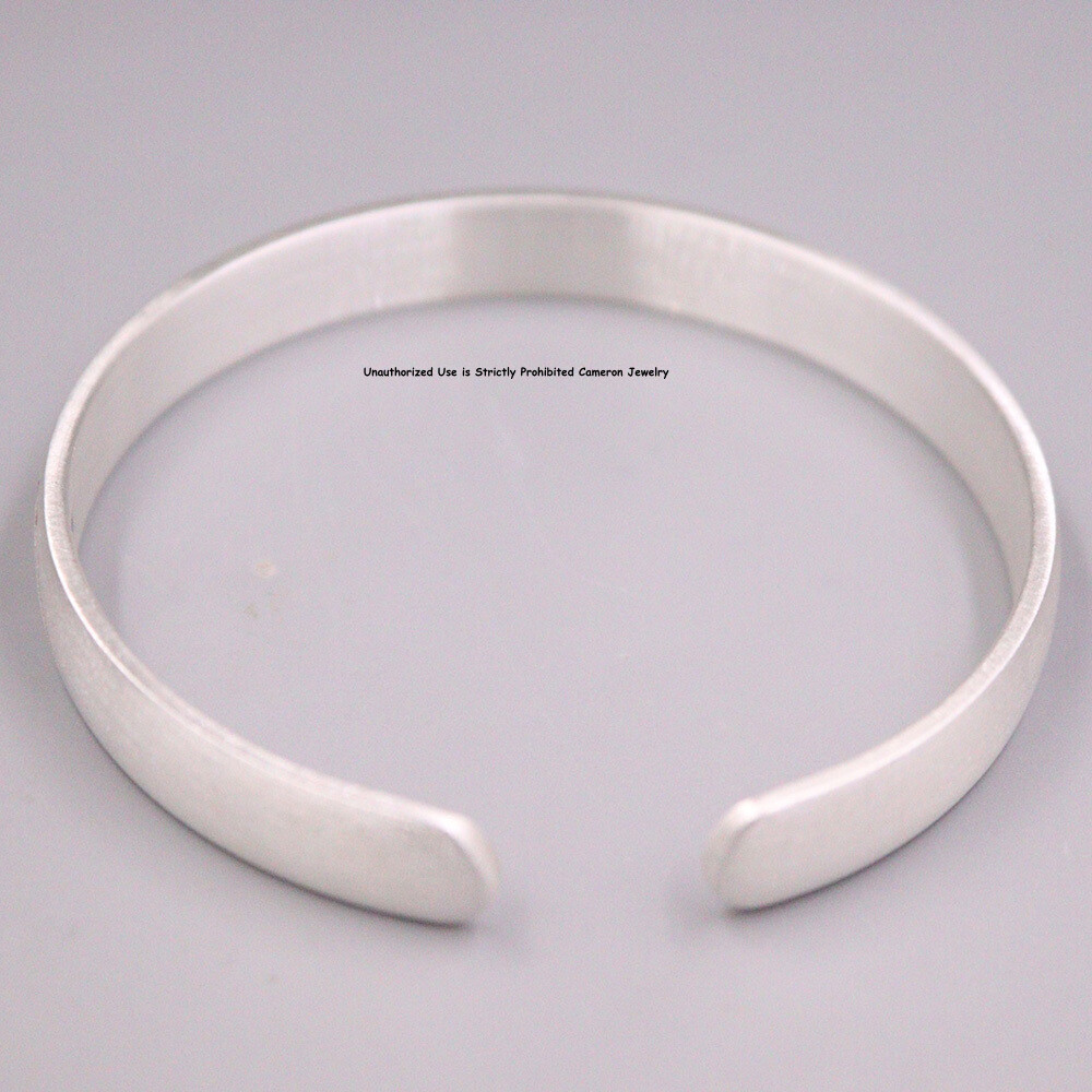 Pure S999 Fine Silver Bracelet 8mm Lukcy Butterfly Open Bangle 29-30g 56-60mm