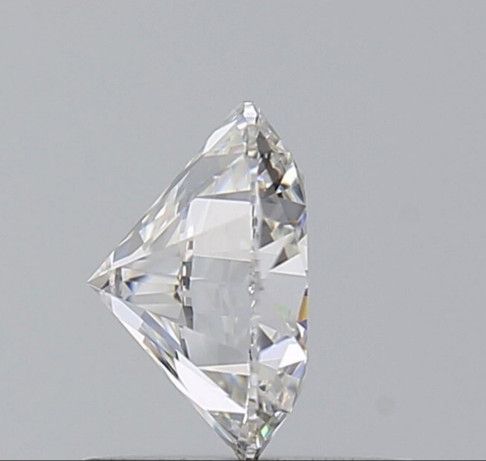 0.30 Carat, Certified Natural Diamond, White Color, Round Brilliant Cut Diamond.