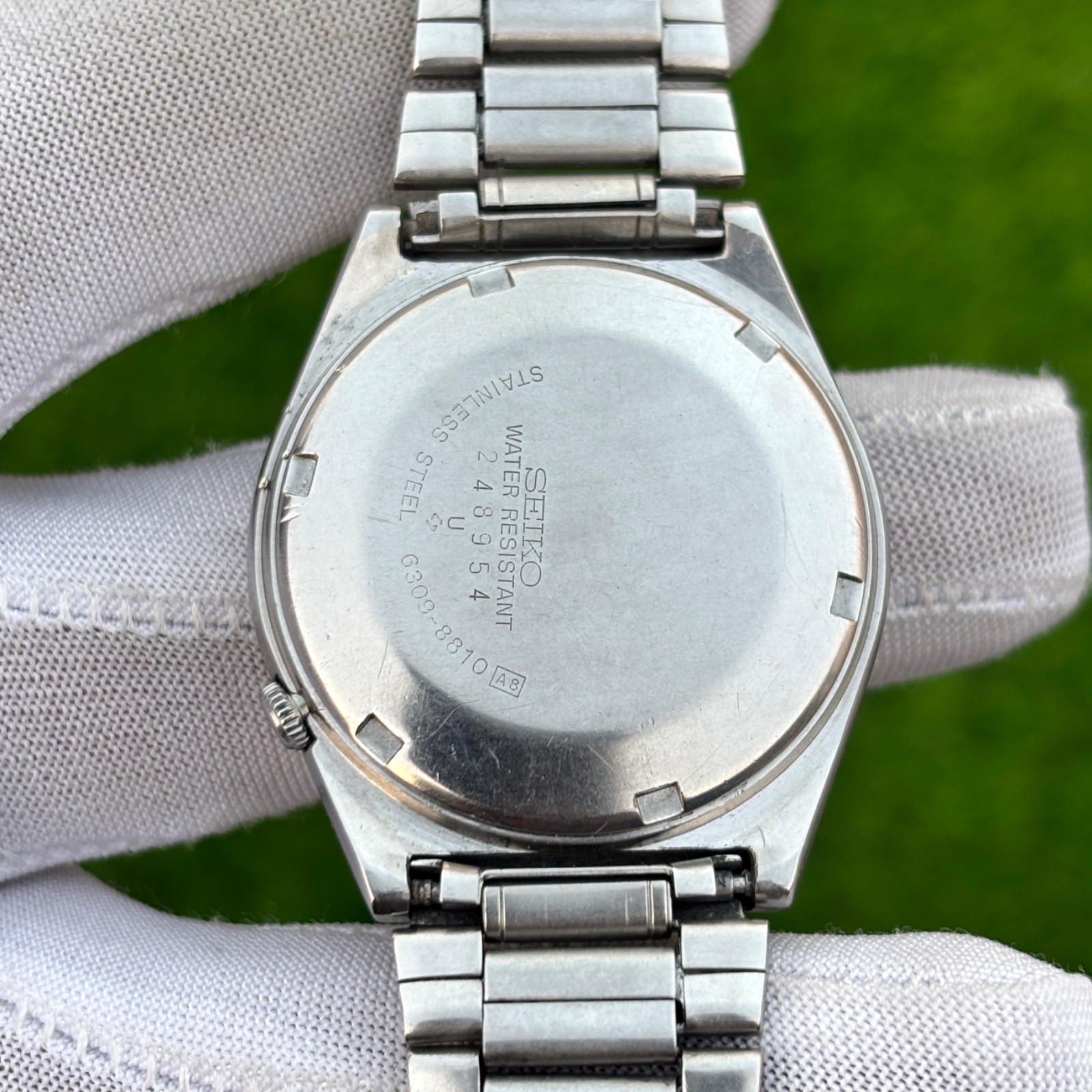 Vintage Seiko 5 Dress Formal Automatic Japan Made Men’s Watch 6309-8810