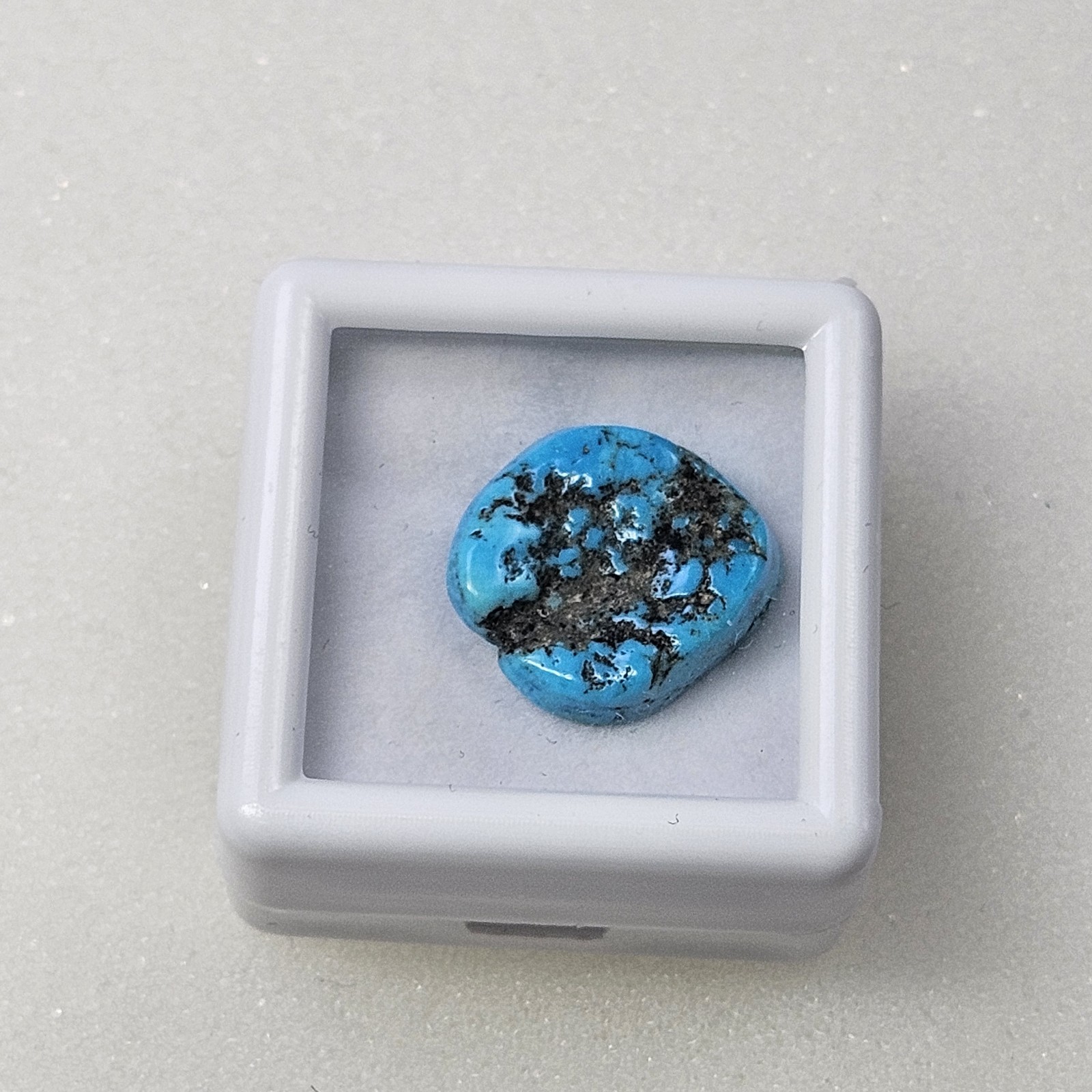 Estate 6.8 Carat Freeform Turquoise Nugget Cabochon Seafoam Unbacked Navada TQ