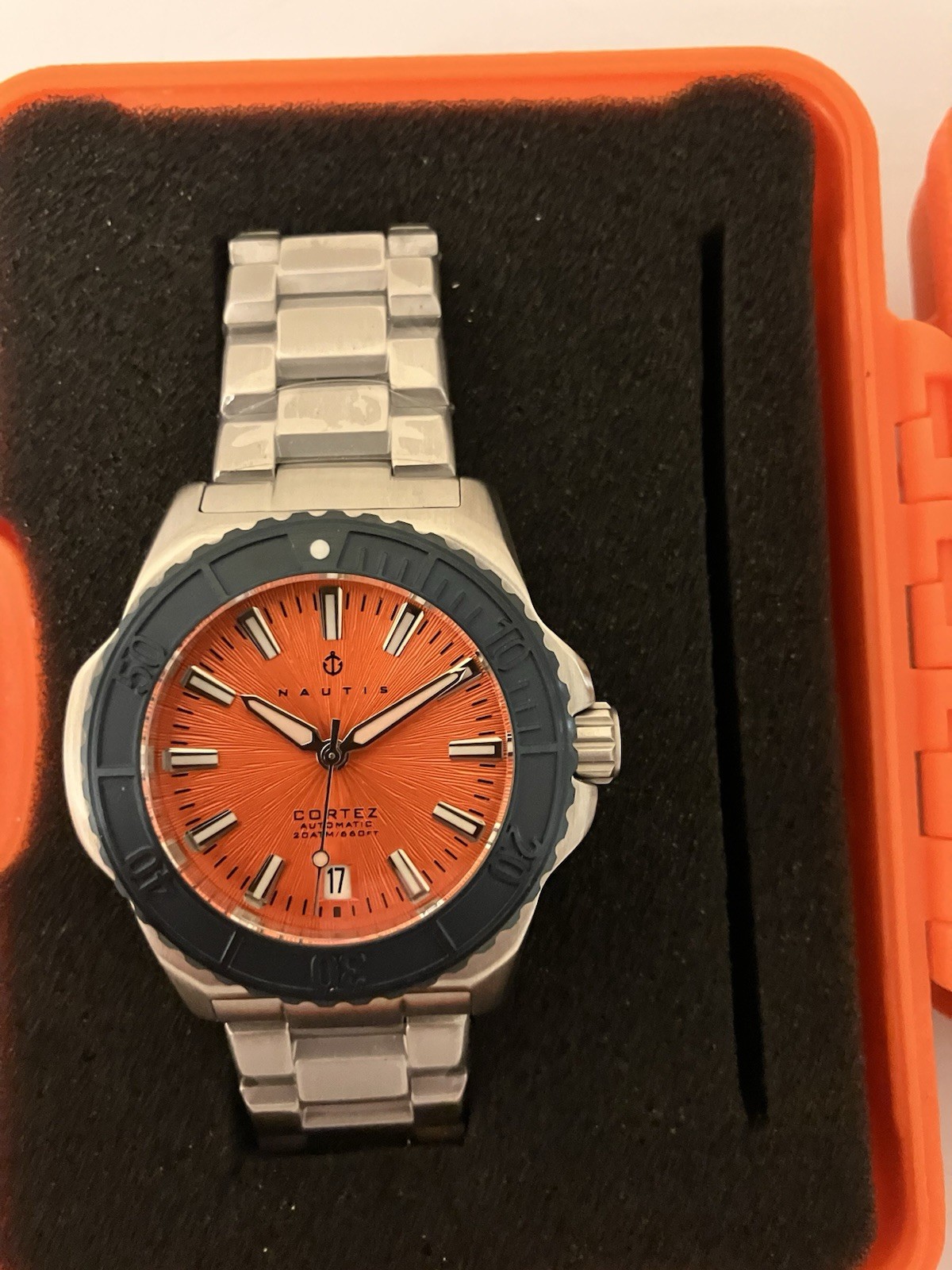 Nautis Cortez Automatic Watch, Seiko NH35A, Ltd Edition, New In Box