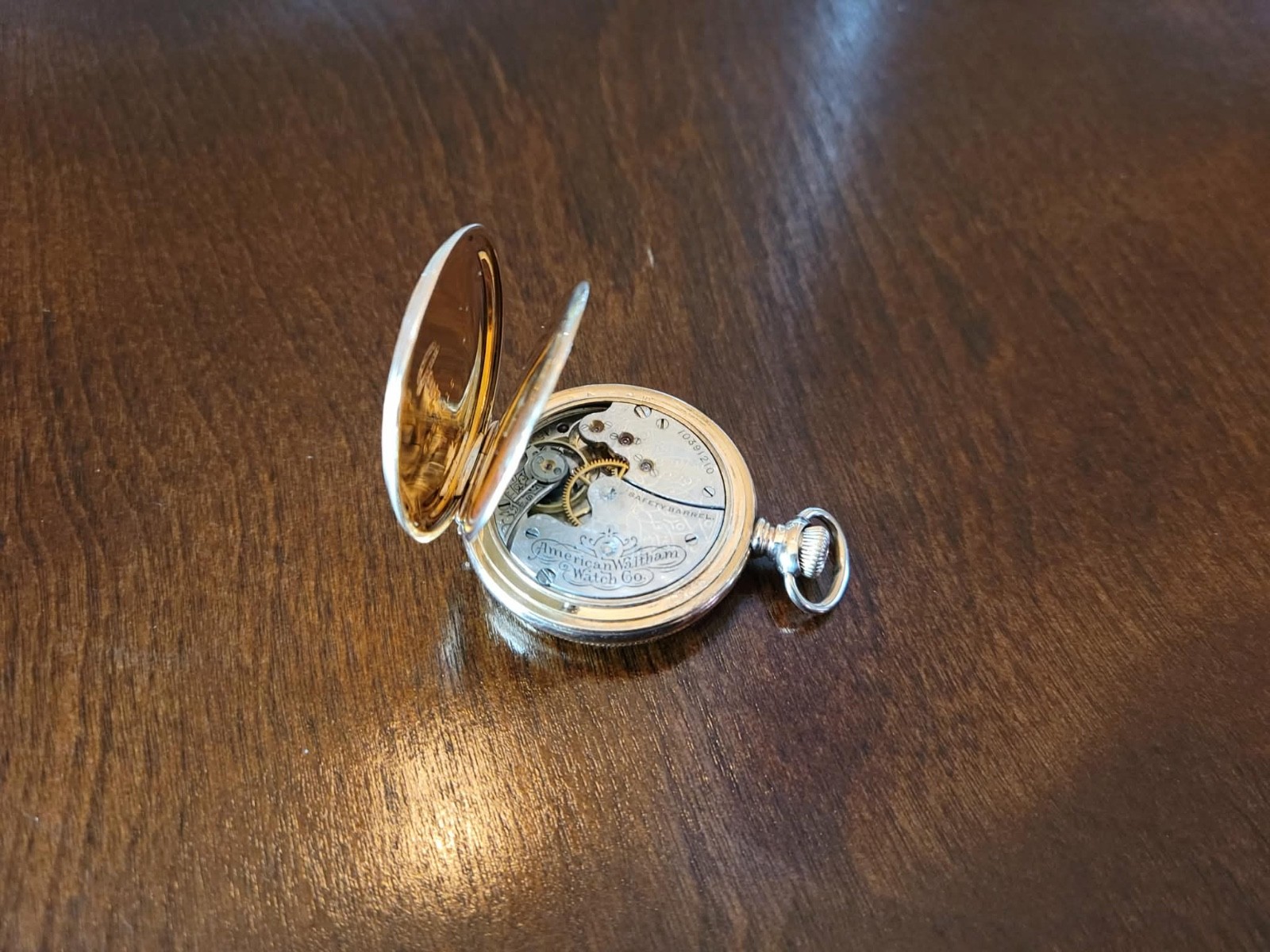 1901 Waltham Seaside Model # 1891, 14K gold filled Pocket Watch, 15 jewels