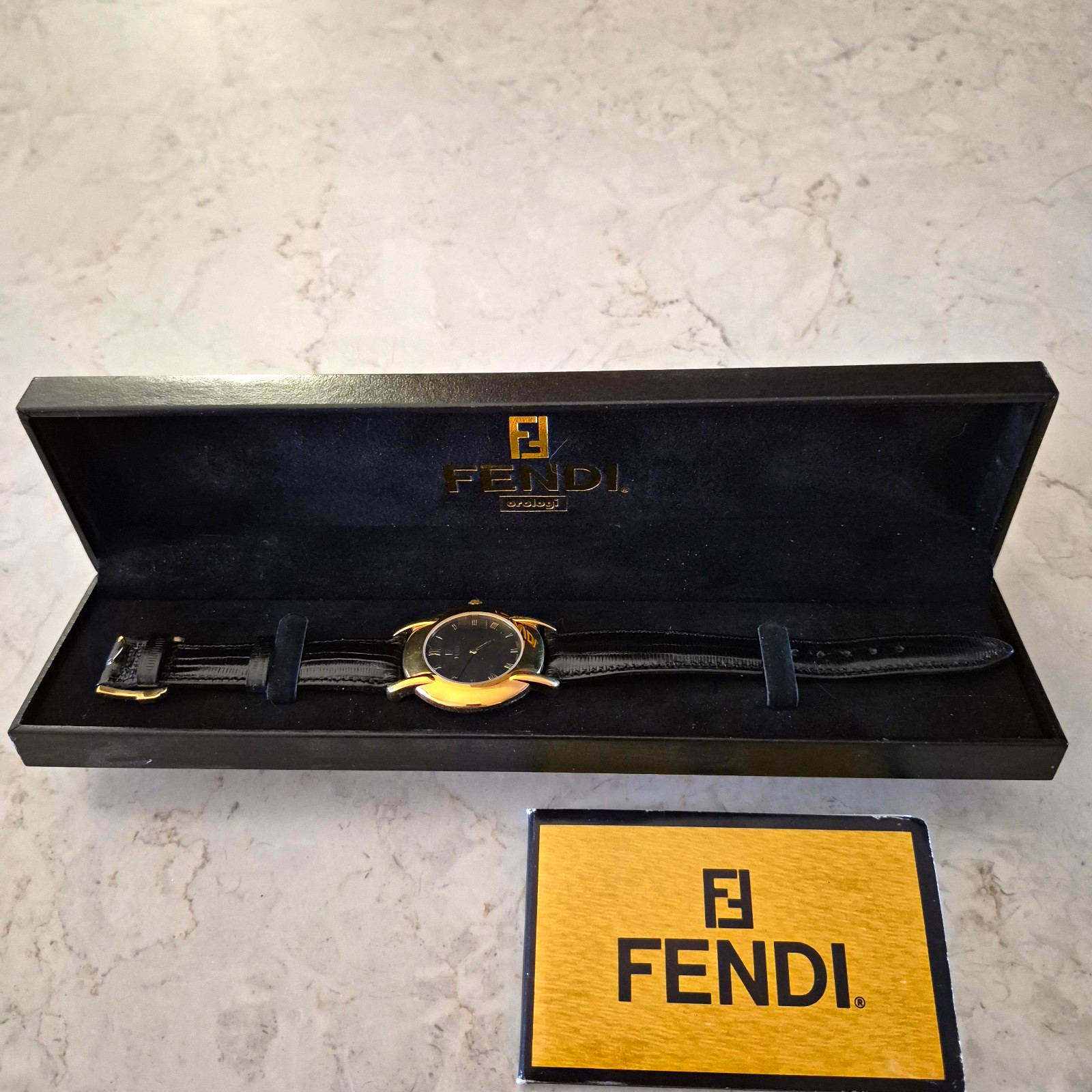 WORKING Vintage FENDI Orologi 400G *Pristine Condition* RARE NEVER USED WITH BOX
