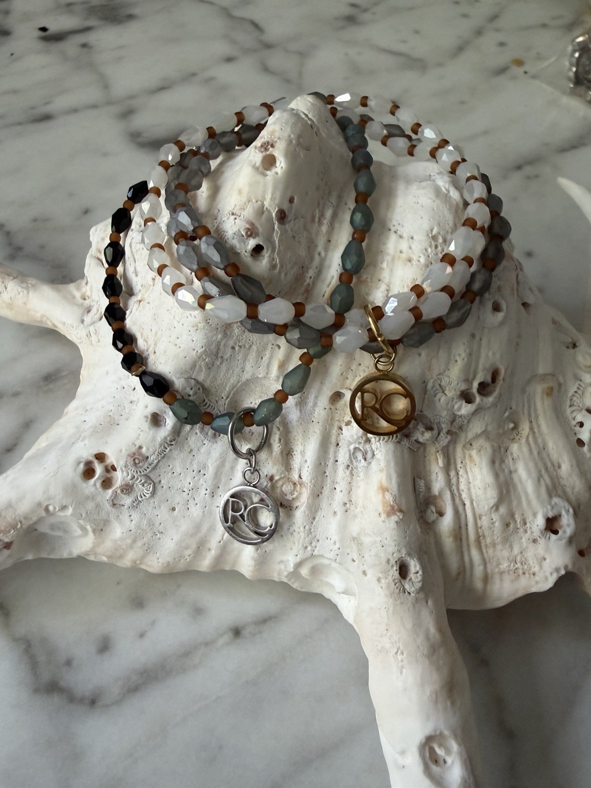Rustic Cuff Bracelet Lot Of 7 Crystals Beaded Clamp Cuff Signed READ DESCRIPTION