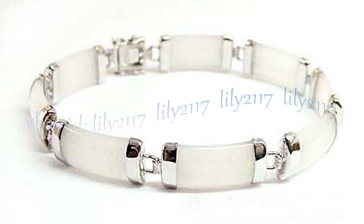 Stunning Natural Jade Bracelet Fortune Women Lucky Bangle Gemstone Jewelry Gifts