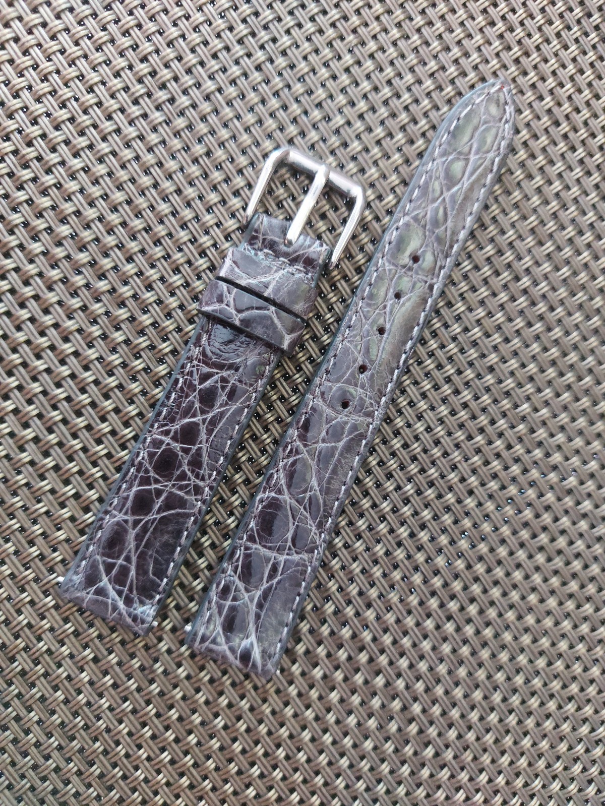 Genuine Leather Wrist Watch Strap Band Size 17mm 18mm19mm20mm21mm22mm 16mm-14mm