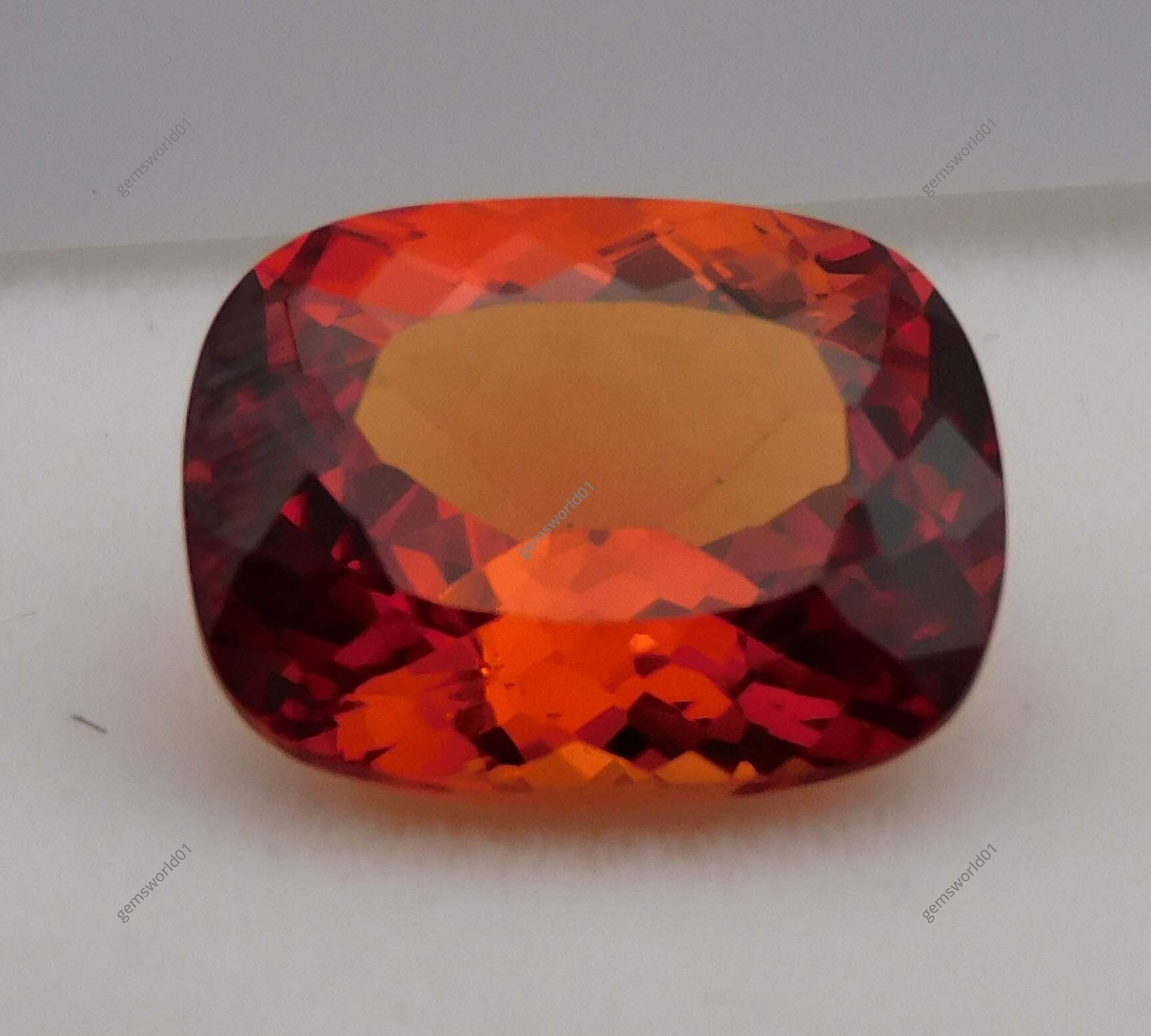Natural Orange Sapphire 9.55 Ct Genuine Rare Certified Loose Gemstone