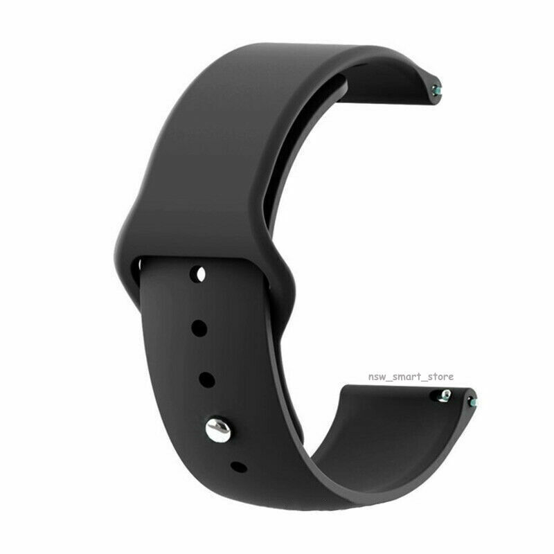 For Samsung Galaxy Watch Active2 40mm 44mm Silicone Watch band Strap Case Cover