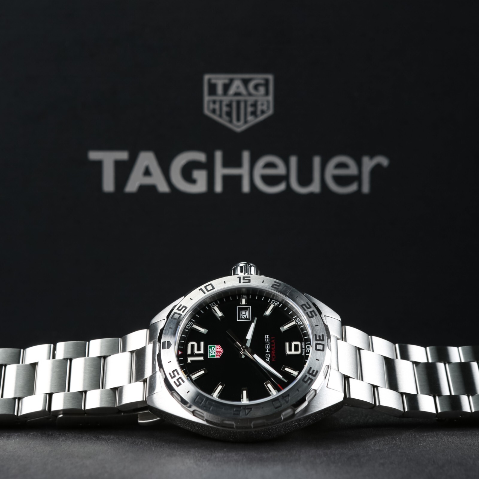 Authentic Full Set Unworn 41mm Tag Heuer WAZ1112.BA0875 Formula 1 men’s watch