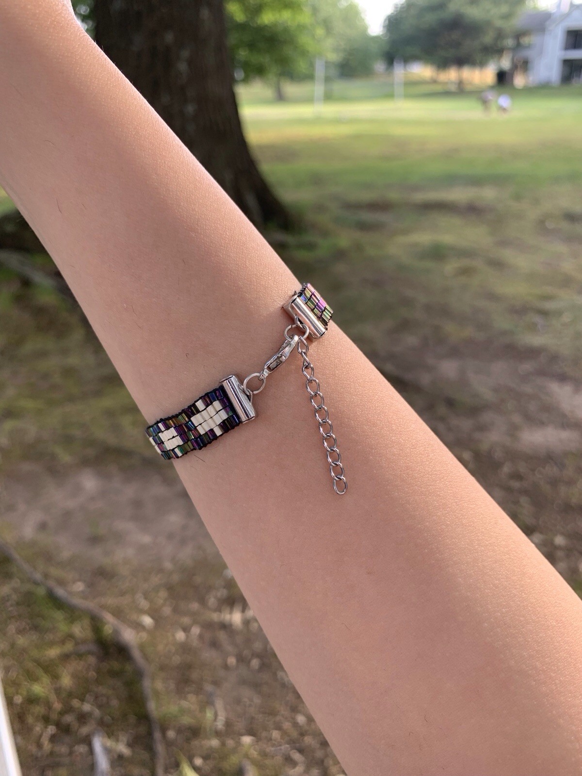 Miyuki Beaded Bracelet | Lobster Clasp | Adjustable | No Stone