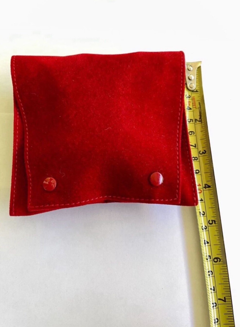 Cartier Case Box Pouch Travel Watch Pouch Leather New Old Stock Made Spain Case