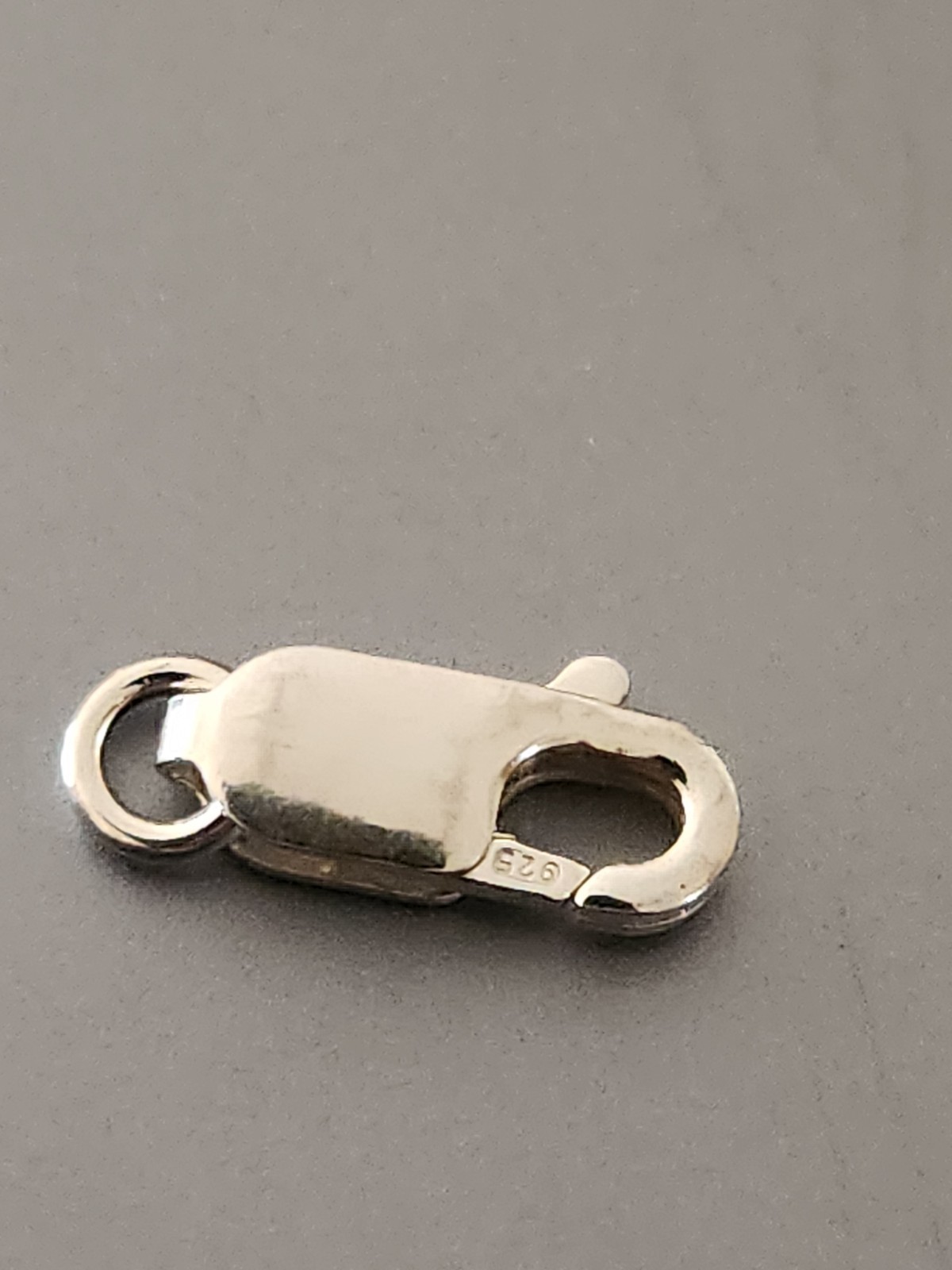 Sterling Silver Lobster Clasp W/O-Ring 14.5mm