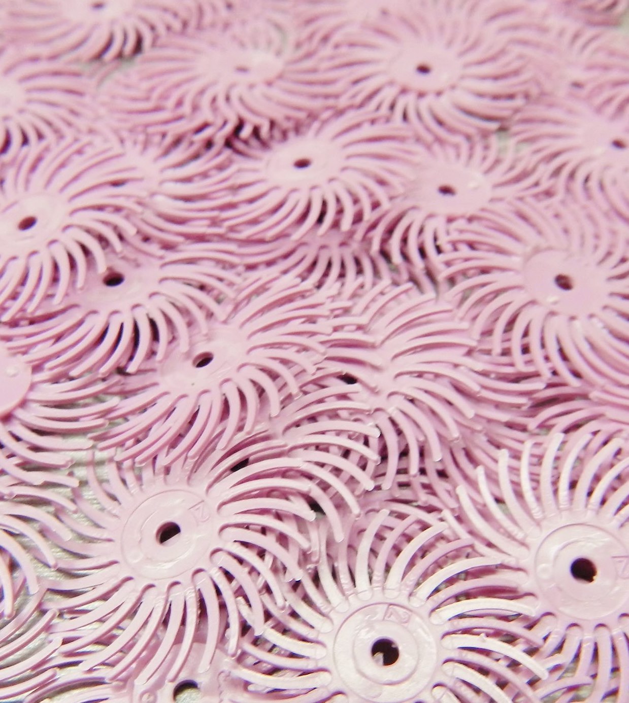 3m Radial Bristle Discs Pink Pumice Pre-Polish Semi Finishing 9/16″ Pack of 48