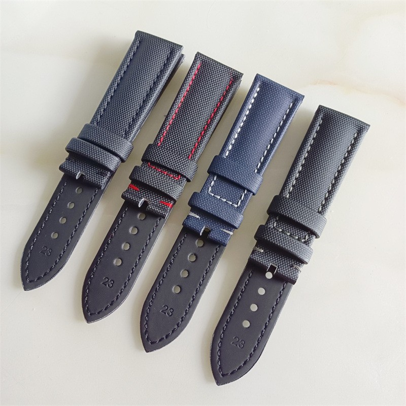 For Blancpain Fifty Fathoms 5015 5000 5200 5050 5066 high end canvas watch strap