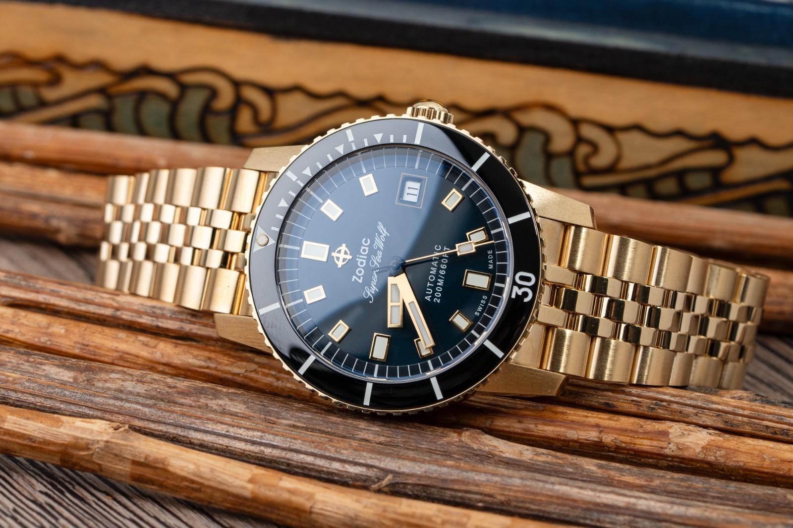 New Zodiac Super Sea Wolf Compression Diver Limited Edition ZO9308