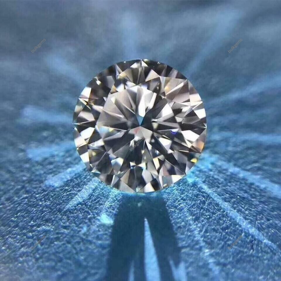 Lab Grown Diamonds DEF, SI Round Cut HPHT/ CVD for rings 2 mm size 6 Stones