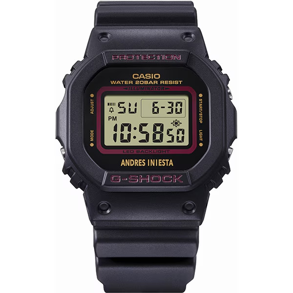 CASIO G-SHOCK DW-5600AI-1JR Andres Iniesta Signature Model From Japan