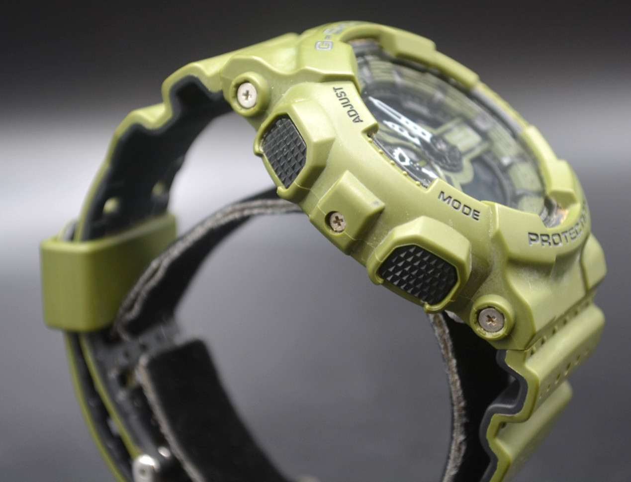 Casio G-Shock 50mm Men’s Green Watch GA-110LP *Pre-owned* FREE SHIPPING