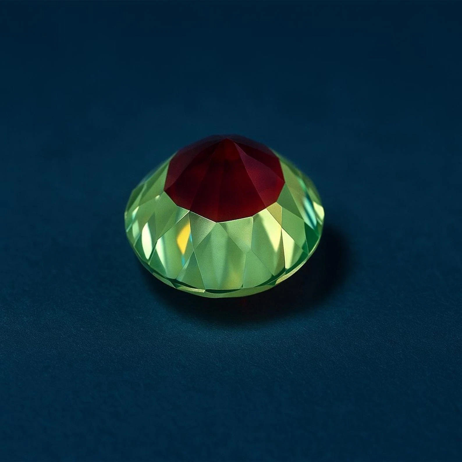 Gemstone Natural Pitambari Sapphire Bi-Color 9.30 Carat Round Cut Certified