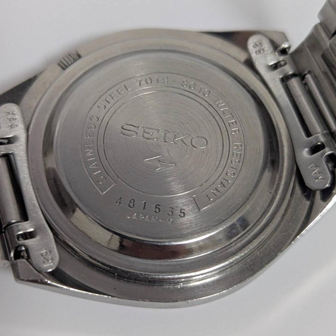 Working Seiko 5 ACTUS 7019-8010 1974 Tour Automatic 21 Stone