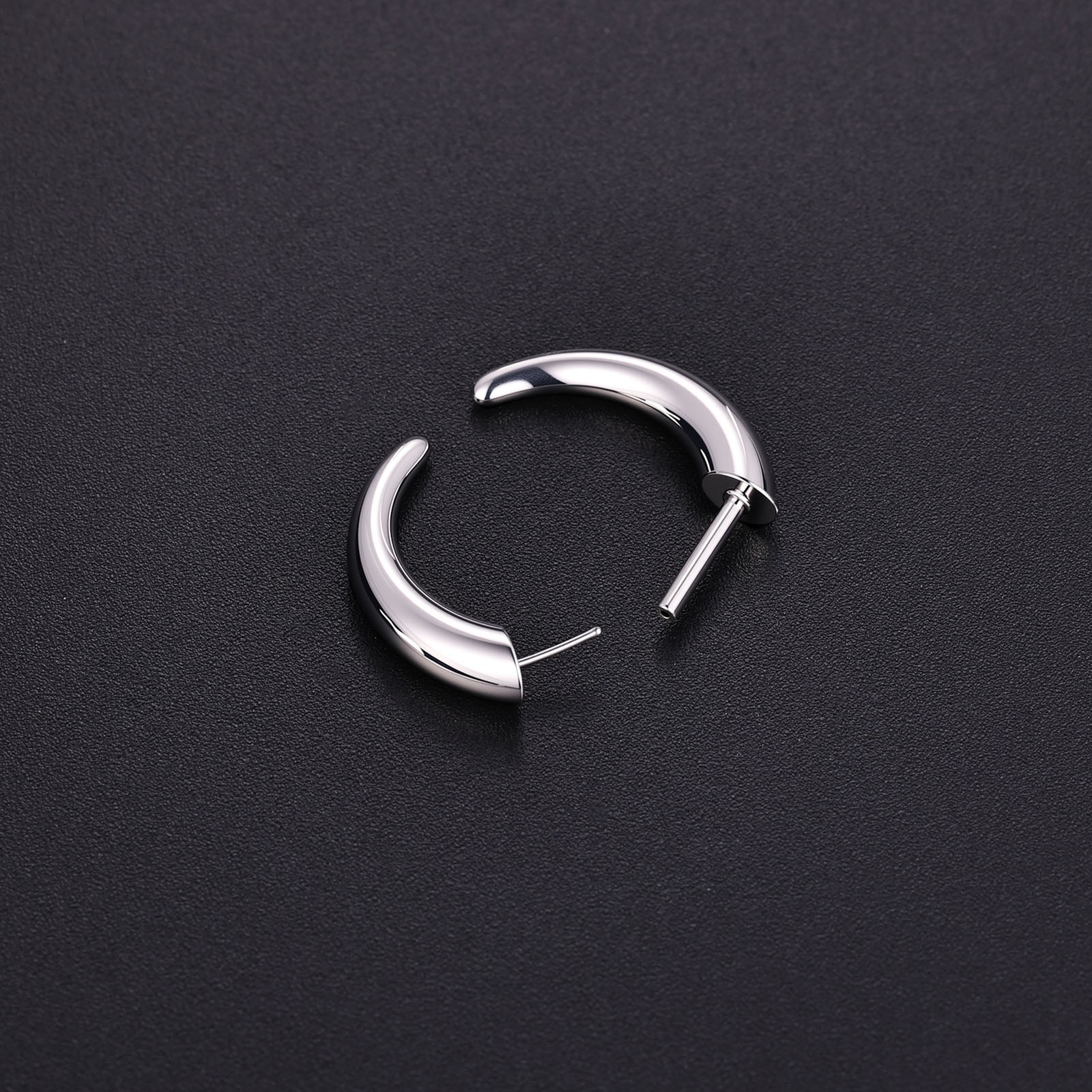 16G Stainless Steel Nose Rings Threadless Push-in Septum Piercing Body Jewelry