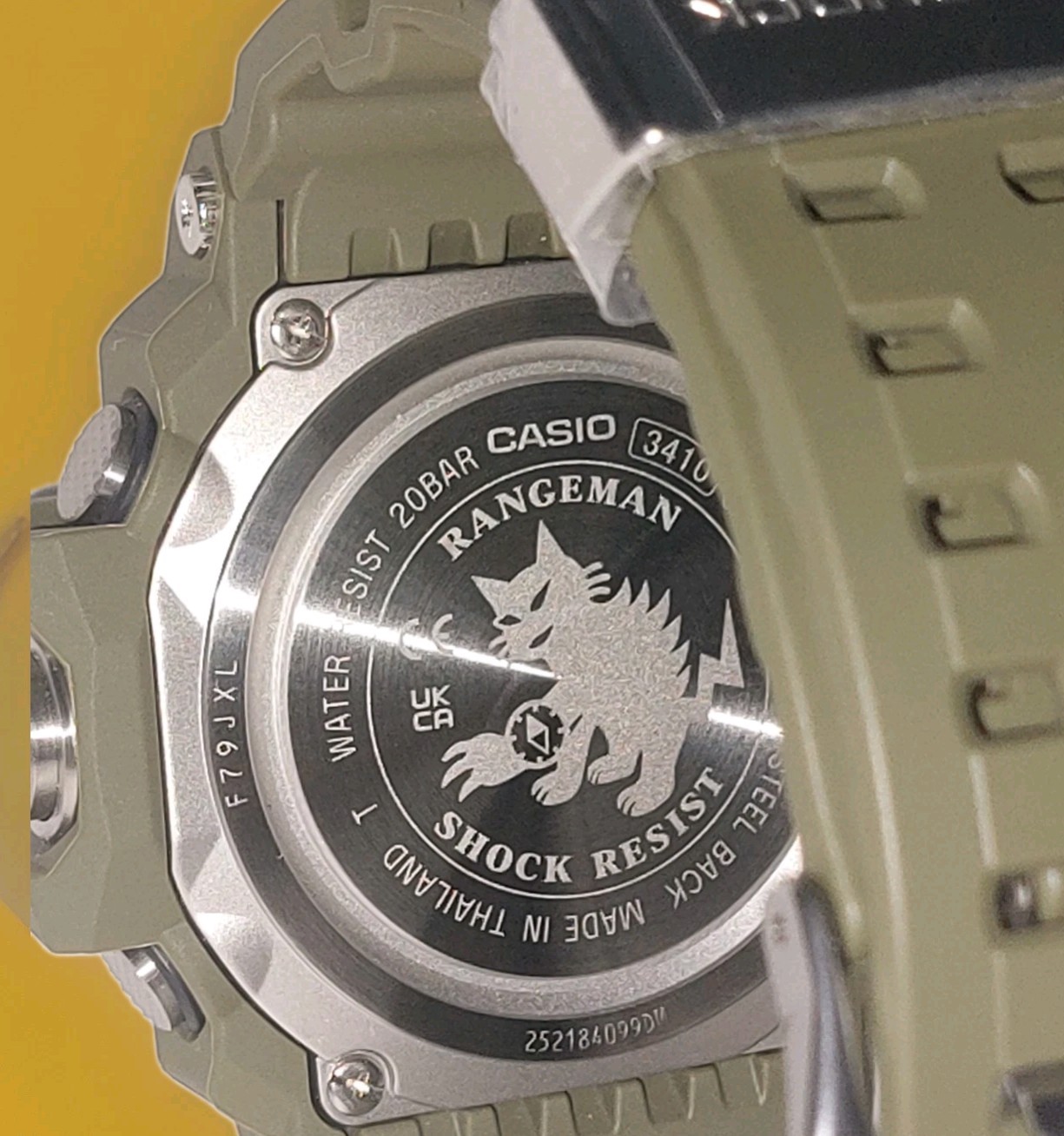 Casio G-Shock RANGEMAN GW- 9400-3 Solar Shock Resistant Men’s Watch – Green.