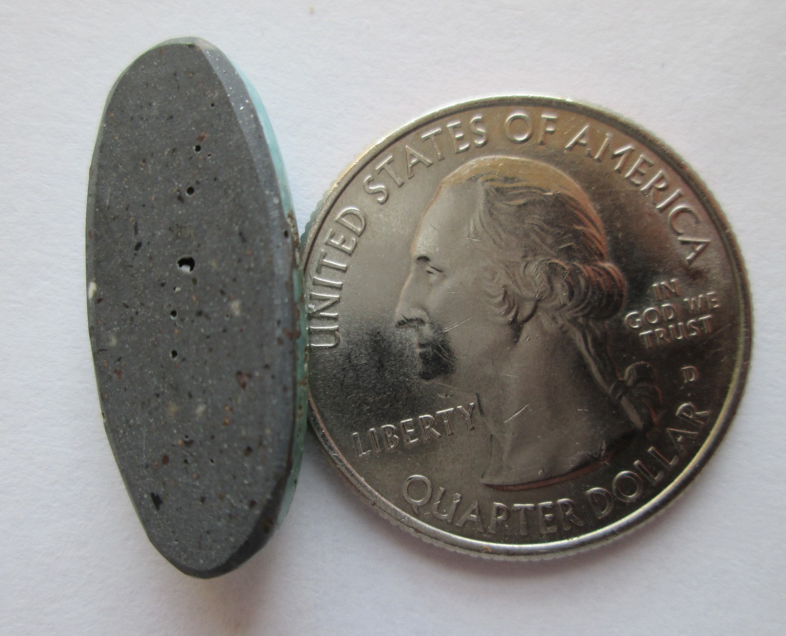 11.40 ct. Natural High Grade Kingman Red Web Turquoise Cabochon Gemstone, EH 046