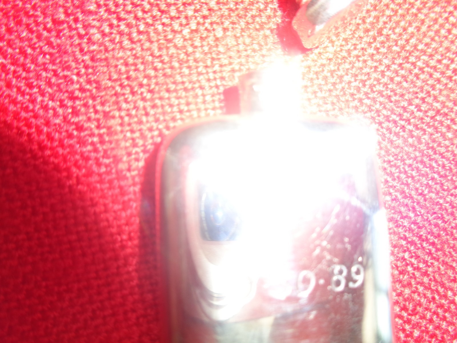 Tiffany & Co. Sterling Silver Miniature Perfume Flask 15.5G