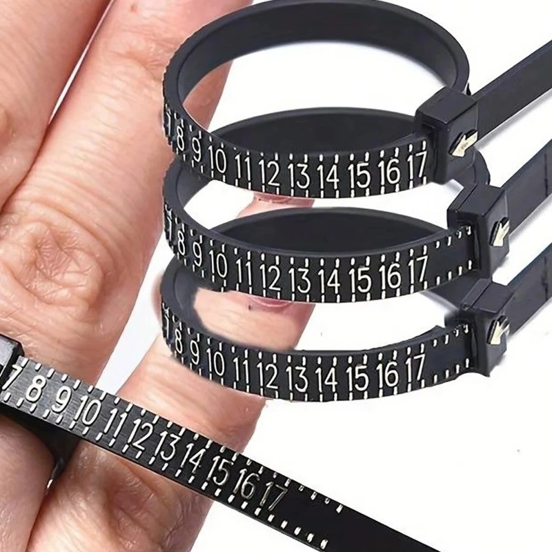 1PC Ring Size Measuring Instrument for Male And Female Accurate Finger Size
