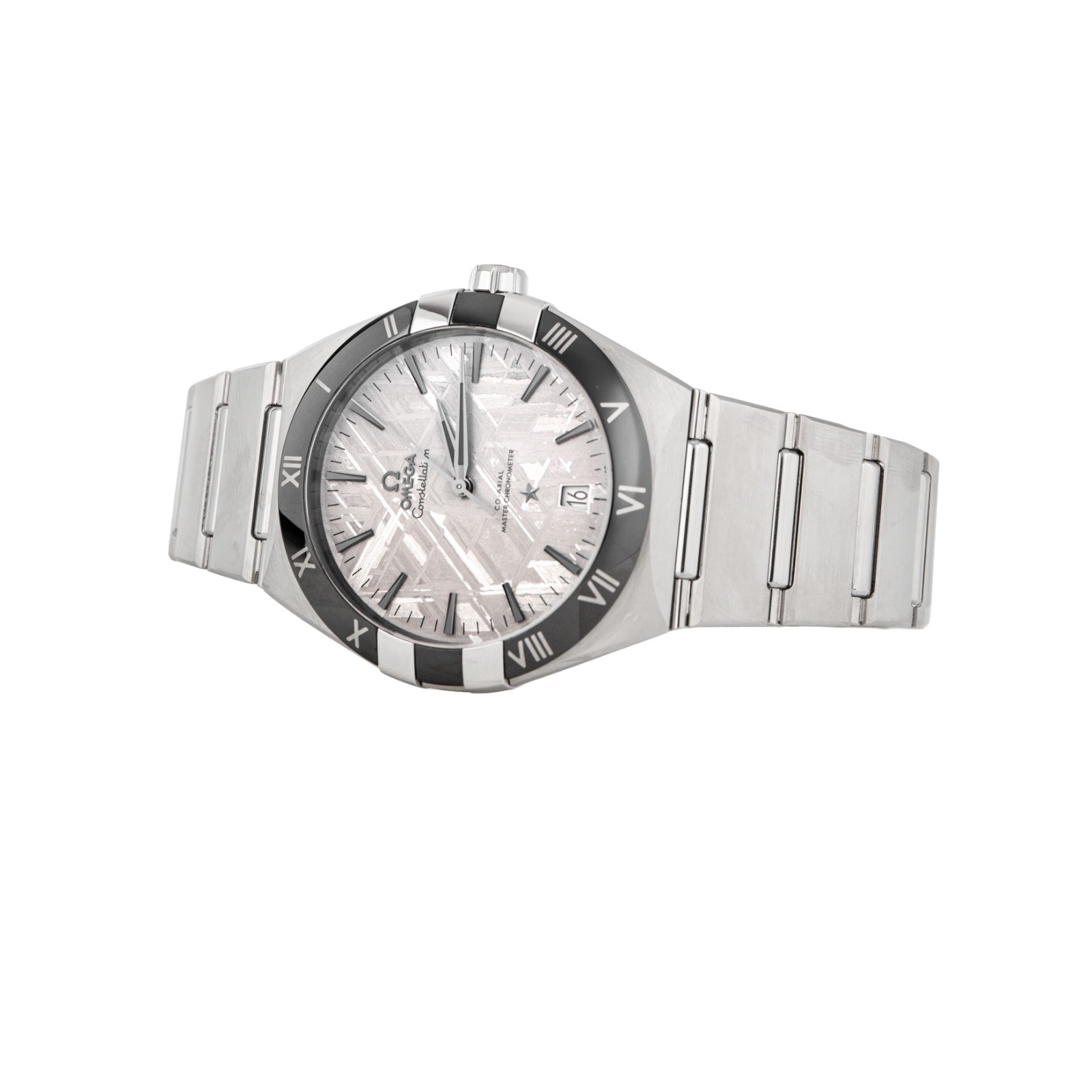 Omega Constellation Stainless Steel Meteorite 41mm 131.30.41.21.99.001 Full Set