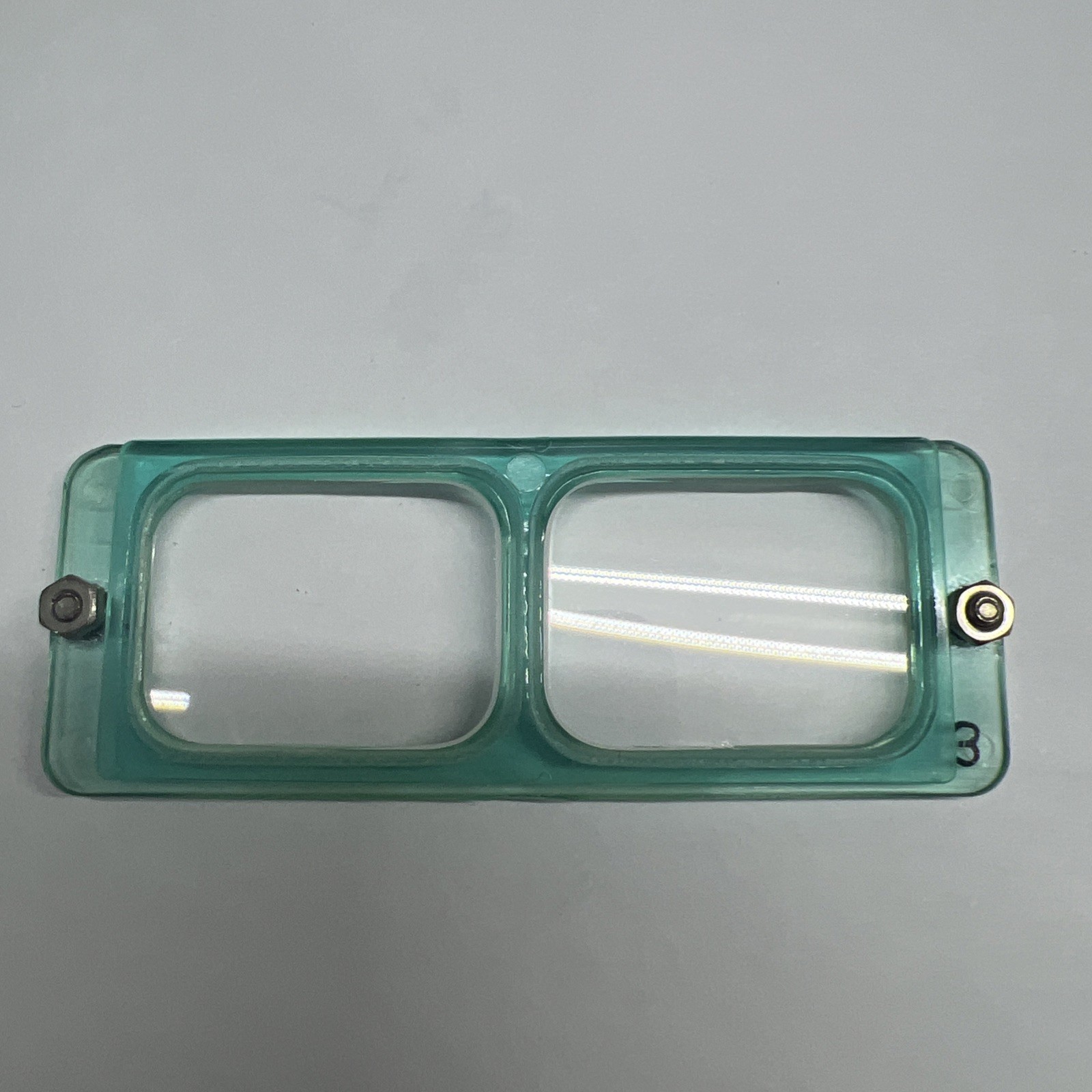 Donegan OptiVISOR – Replacement Lens Plate w/ Magnifier Chose Your Own Size