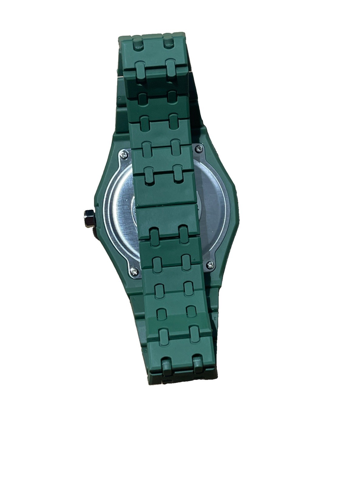 Men Calendar Octagonal Quartz-powered Watch Sports Plastic