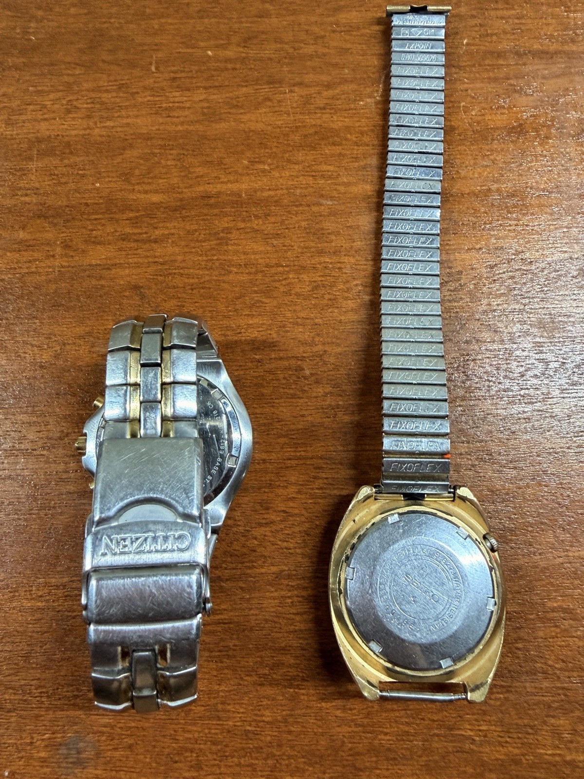 Citizen Men’s Eco-Drive Watch And Seiko 5 Gold Watch Bundle! E812-K001218